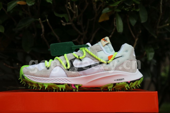 Authentic OFF-WHITE x Nike Air Zoom Terra Kiger 5 White