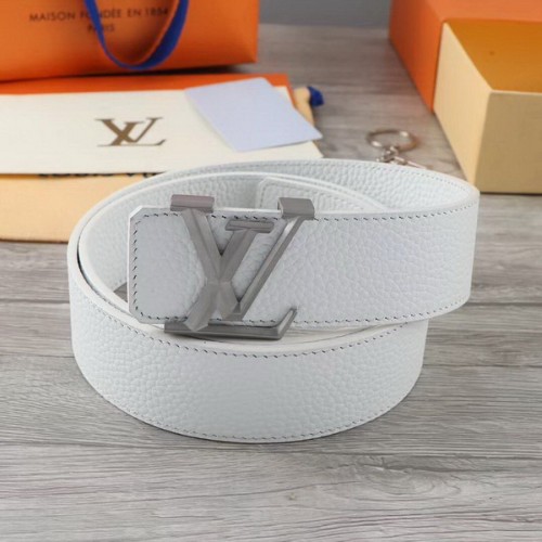 Super Perfect Quality LV Belts(100% Genuine Leather Steel Buckle)-1984
