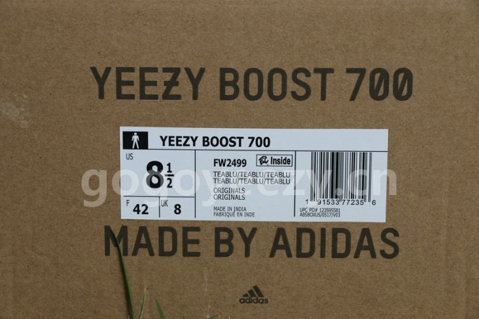 Authentic Yeezy Boost 700 “Teal Blue”