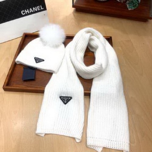 Prada Wool Cap Scarf AAA-017