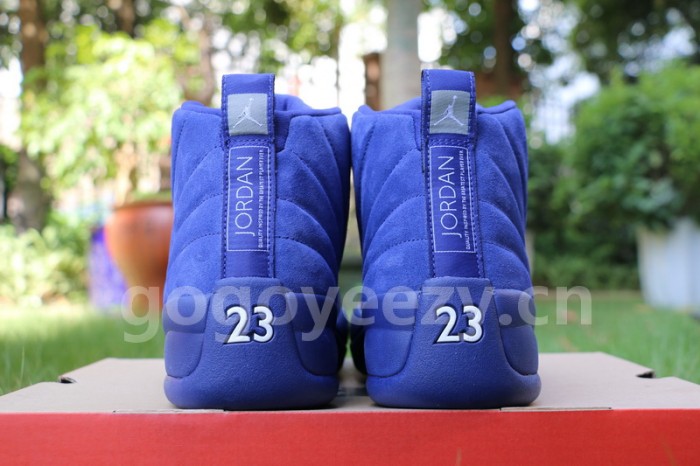 Authentic Air Jordan XII Premium “Deep Royal Blue”