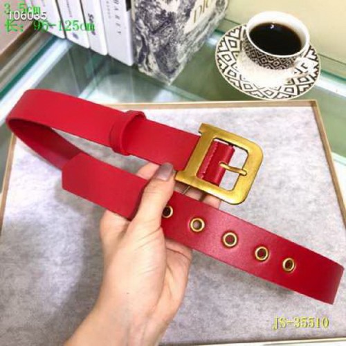 Super Perfect Quality Dior Belts(100% Genuine Leather,steel Buckle)-390