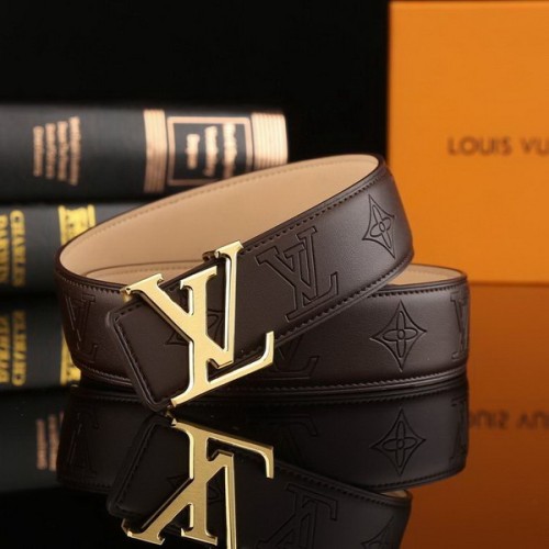Super Perfect Quality LV Belts(100% Genuine Leather Steel Buckle)-2250