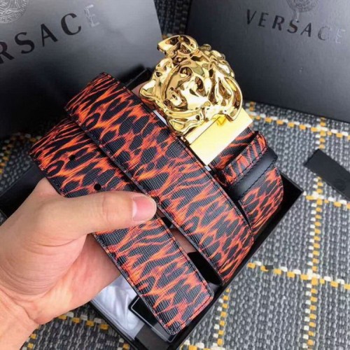 Super Perfect Quality Versace Belts(100% Genuine Leather,Steel Buckle)-319