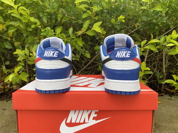 Authentic Nike Dunk Low White Blue