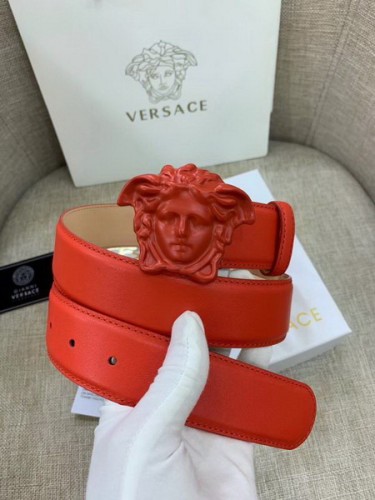 Super Perfect Quality Versace Belts(100% Genuine Leather,Steel Buckle)-137