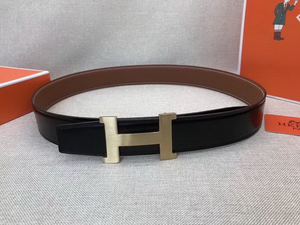 Super Perfect Quality Hermes Belts(100% Genuine Leather,Reversible Steel Buckle)-560