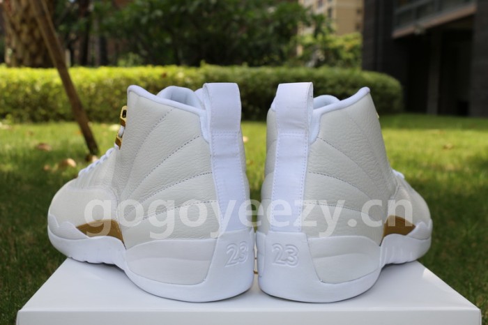 Authentic Air Jordan 12 OVO White