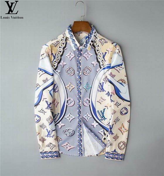 LV long sleeve shirt men-062(M-XXXL)