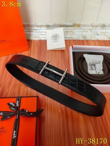 Super Perfect Quality Hermes Belts(100% Genuine Leather,Reversible Steel Buckle)-313