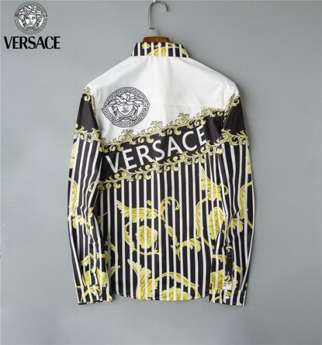 Versace long sleeve shirt men-009(M-XXXL)