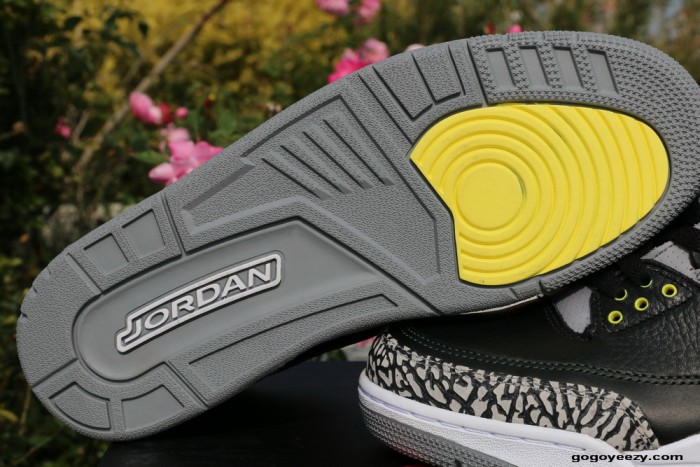Authentic Air Jordan 3 Oregon Ducks Black