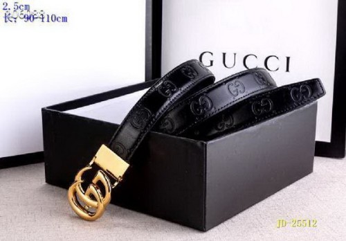 Super Perfect Quality G Belts(100% Genuine Leather,steel Buckle)-2564