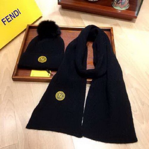 FD Wool Cap Scarf AAA-042