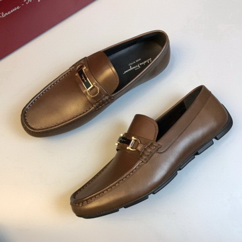 Ferragamo Men shoes 1：1 quality-158