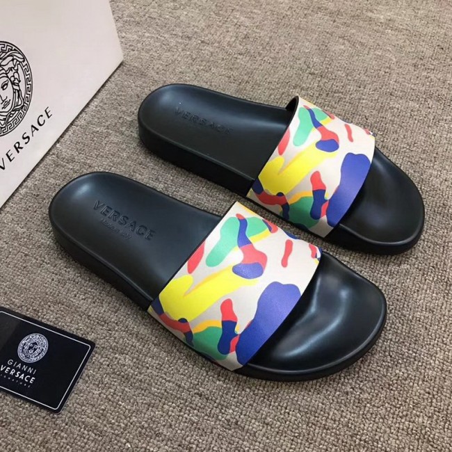 Versace men slippers AAA-107