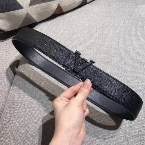 Super Perfect Quality LV Belts(100% Genuine Leather Steel Buckle)-2019