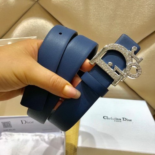 Super Perfect Quality Dior Belts(100% Genuine Leather,steel Buckle)-348