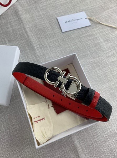 Super Perfect Quality Ferragamo Belts(100% Genuine Leather,steel Buckle)-1025