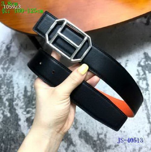 Super Perfect Quality Hermes Belts(100% Genuine Leather,Reversible Steel Buckle)-726
