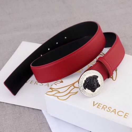Super Perfect Quality Versace Belts(100% Genuine Leather,Steel Buckle)-508