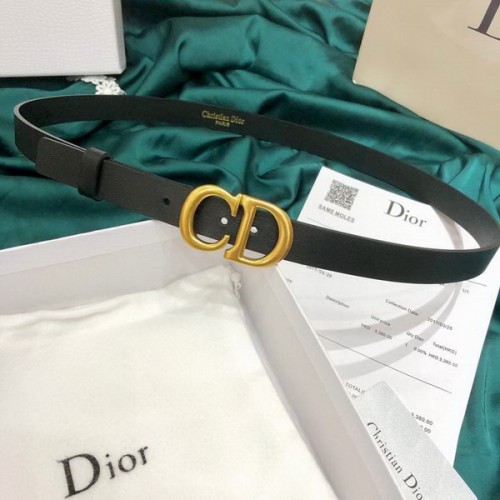 Super Perfect Quality Dior Belts(100% Genuine Leather,steel Buckle)-209