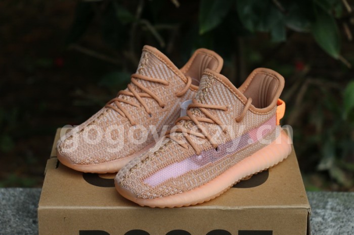 Authentic Yeezy Boost 350 V2 Clay Kids Shoes