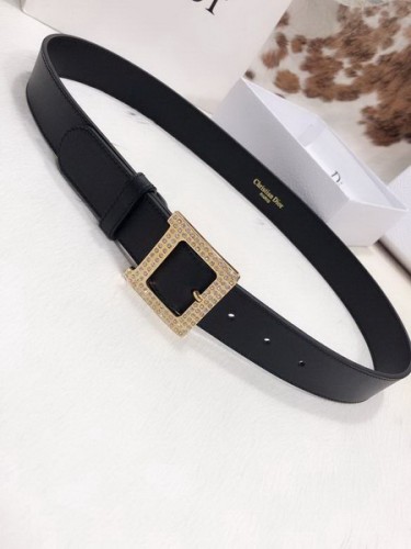 Super Perfect Quality Dior Belts(100% Genuine Leather,steel Buckle)-311