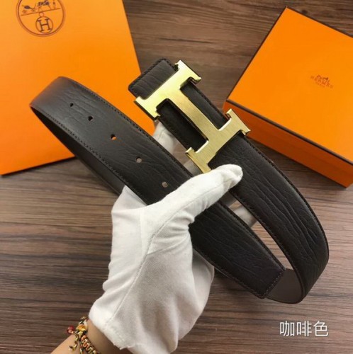 Super Perfect Quality Hermes Belts(100% Genuine Leather,Reversible Steel Buckle)-260