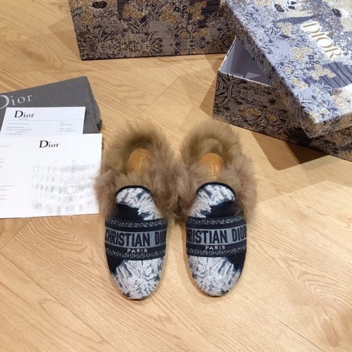 Dior women slippers 1：1 quality-055