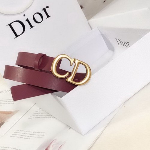 Super Perfect Quality Dior Belts(100% Genuine Leather,steel Buckle)-294