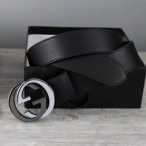 Super Perfect Quality G Belts(100% Genuine Leather,steel Buckle)-2100