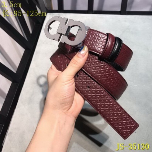 Super Perfect Quality Ferragamo Belts(100% Genuine Leather,steel Buckle)-1001