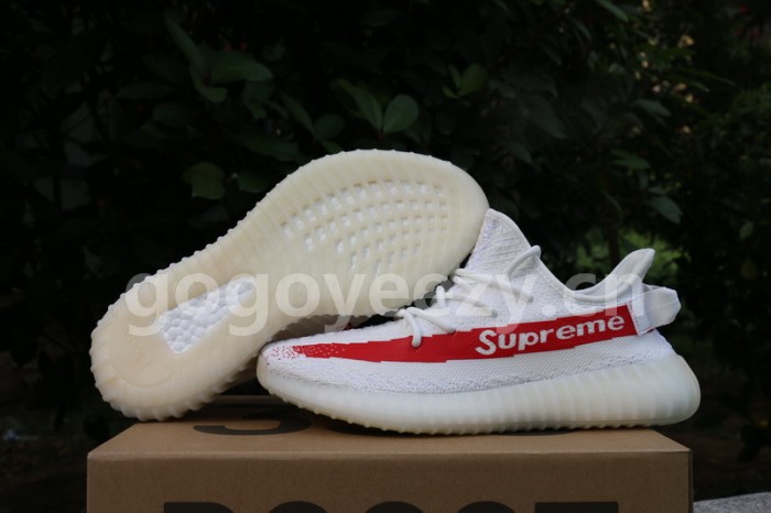 Authentic Supreme X LV X Yeezy 350 Boost V2
