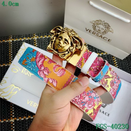 Super Perfect Quality Versace Belts(100% Genuine Leather,Steel Buckle)-801