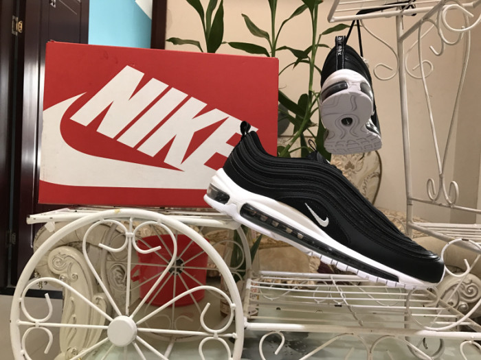 Authentic Nike Air Max 97 QS Black White