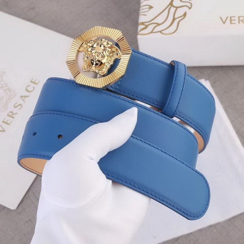 Super Perfect Quality Versace Belts(100% Genuine Leather,Steel Buckle)-323