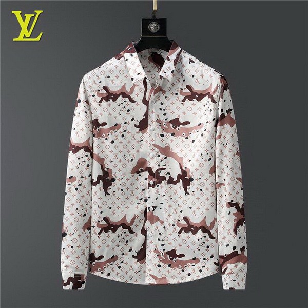 LV long sleeve shirt men-072(M-XXXL)