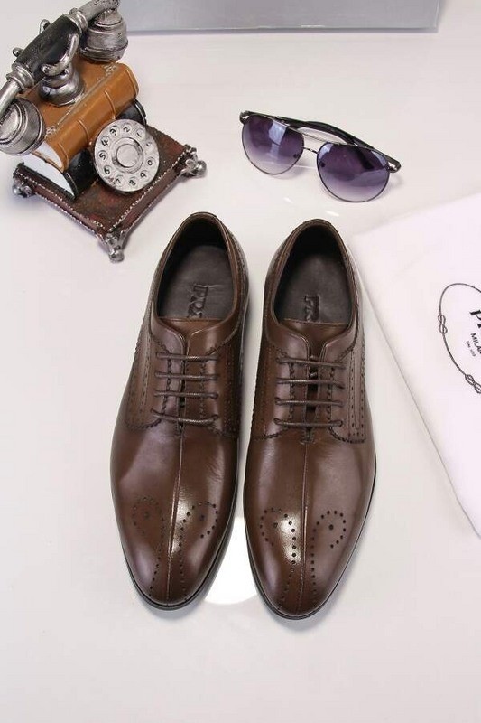 Prada men shoes 1:1 quality-148