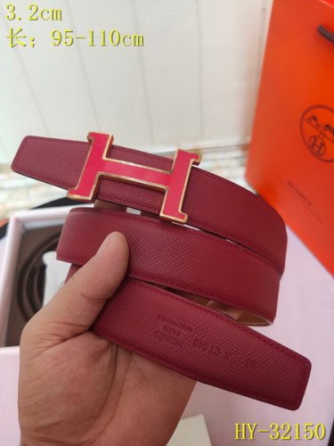 Super Perfect Quality Hermes Belts(100% Genuine Leather,Reversible Steel Buckle)-277