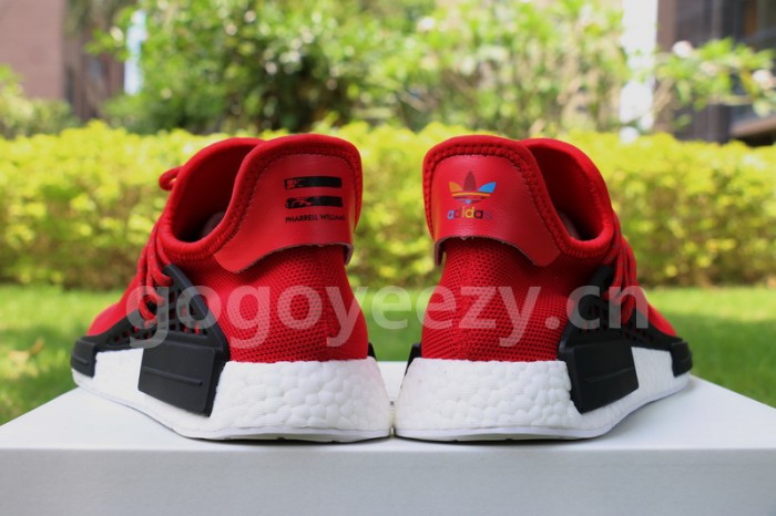 Authentic AD Human Race NMD x Pharrell Williams New Red