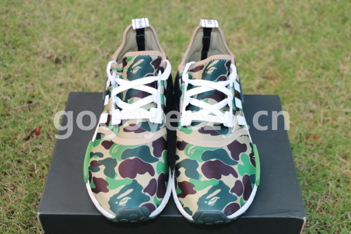 Authentic BAPE x AD NMD Olive