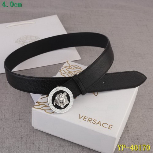 Super Perfect Quality Versace Belts(100% Genuine Leather,Steel Buckle)-050
