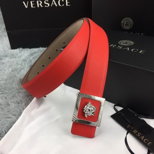 Super Perfect Quality Versace Belts(100% Genuine Leather,Steel Buckle)-191
