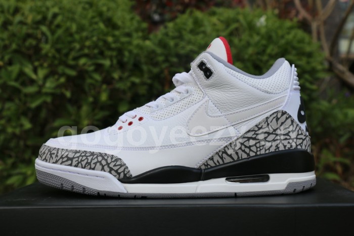 Authentic Air Jordan 3 JTH NRG Fire Red