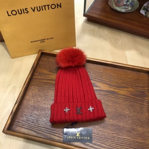 LV Wool Cap Scarf AAA-048