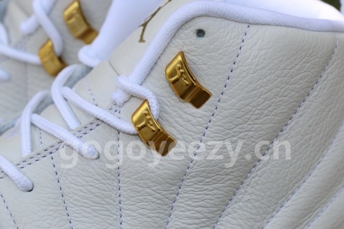 Authentic Air Jordan 12 OVO White