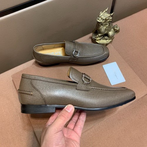 Ferragamo Men shoes 1：1 quality-126