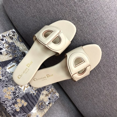 Dior women slippers 1：1 quality-013