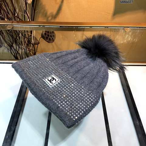 CHAL Wool Cap Scarf AAA-071